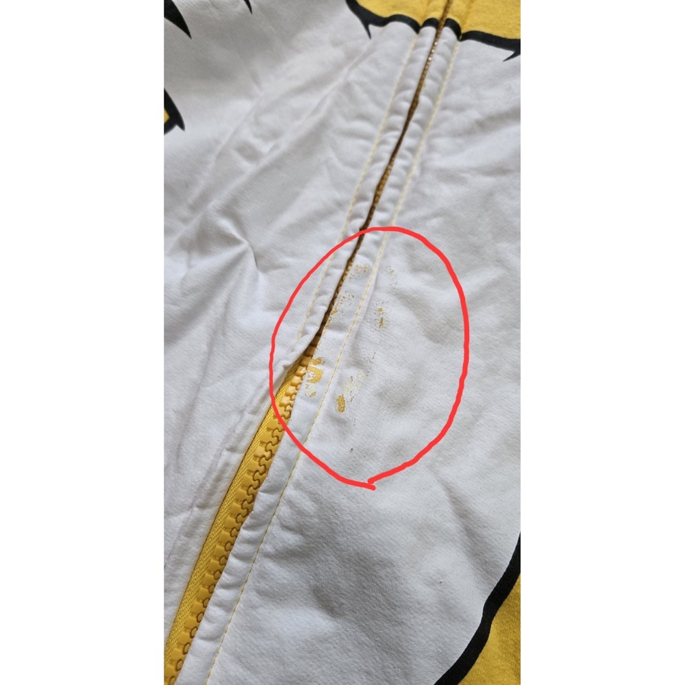 SEGA Sonic The Hedgehog Tails Costume Full Zip Fleece Hoodie Youth Size XL - Picture 6 of 13